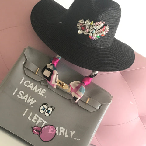 Swarovski decorated Hat