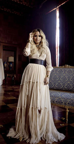 Powder chiffon dress - Hang2Dry