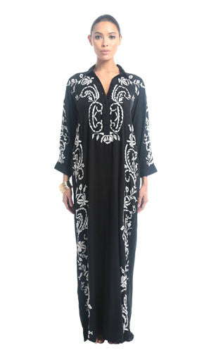 Black and white Galabia