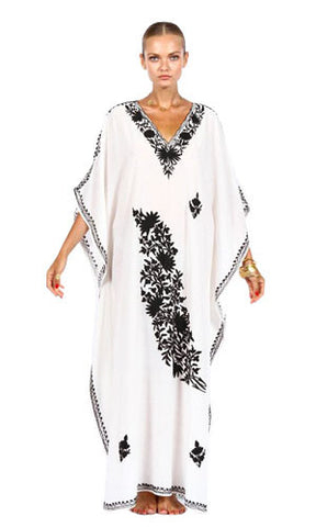 White Kaftan dress